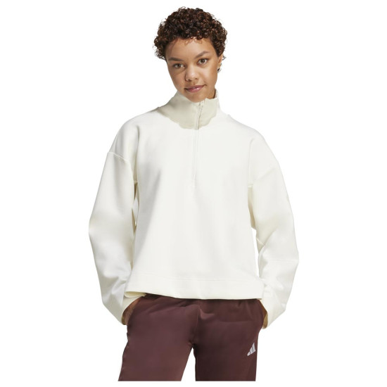 Adidas Γυναικείο φούτερ All SZN Soft Lux 1/4-Zip Sweatshirt Adidas Γυναικείο φούτερ All SZN Soft Lux 1/4-Zip Sweatshirt